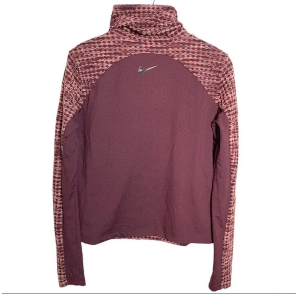 Nike Women's Pro Hyperwarm Training Set Burgundy size XL - Picture 3 of 13